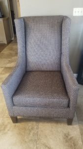 Black Wing Chair