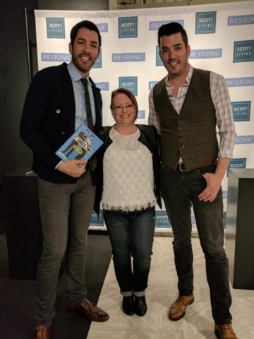 Sherrie With Property Brothers